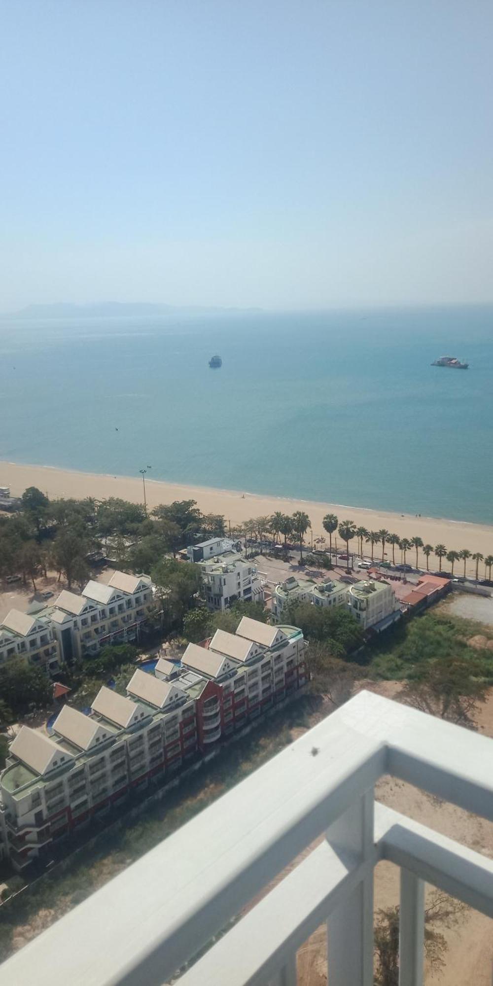 1Bedroom Seaview ห้องวิวมุมทะเล พัทยา Pantai Jomtien Bagian luar foto